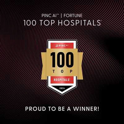 PINC AI | Fortune 100 Top Hospitals Proud to be a winner