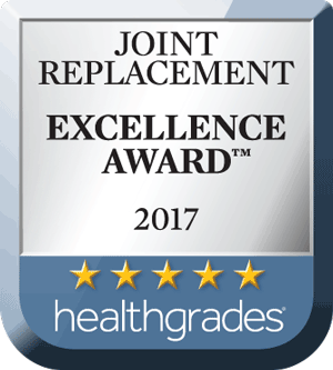 Healthgrades Joint Replacement Excellence Award - 2017